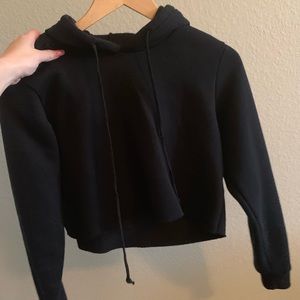 Brandy Melville cropped hoodie